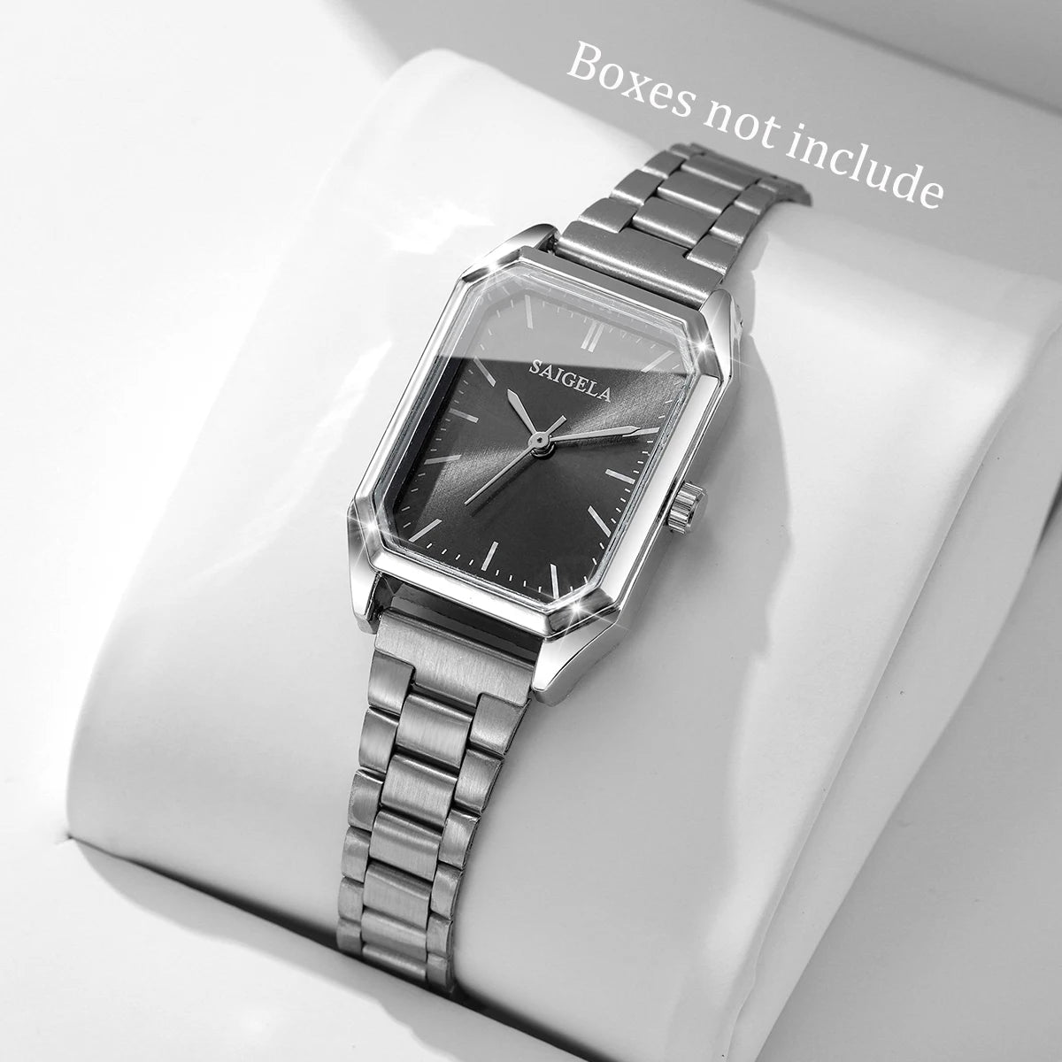 Fashion Women Quartz Watch Simple Rectangle Wristwatch for Girls Clock Gift Reloj Mujer(Without Box)