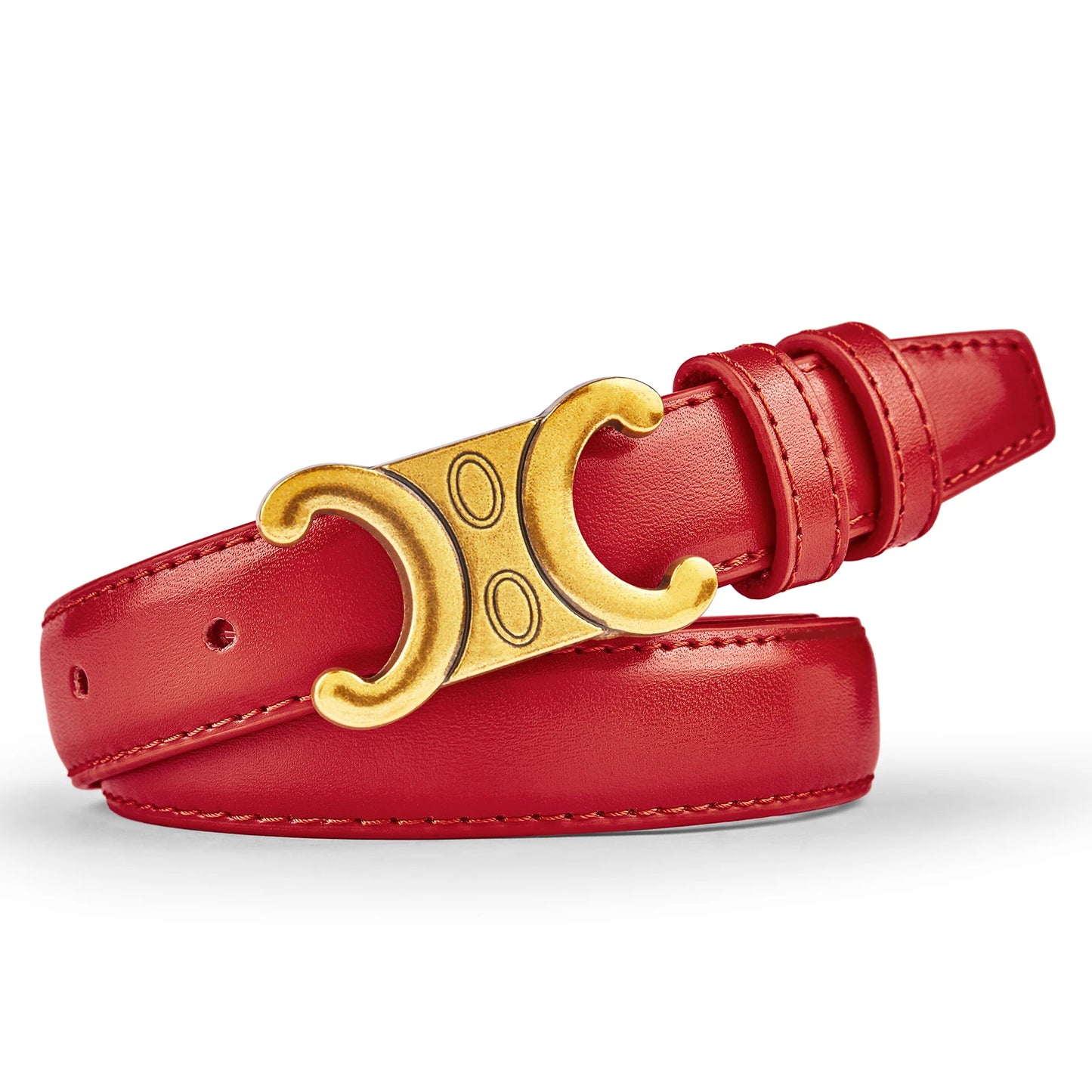 Summer women's belts Double C design fashion belts Match with dresses and jeans Fashionable and versatile