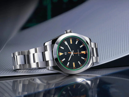 PAGANI DESIGN 2026 New Z-Blue Men's Mechanical Watches Luxury Sapphire Glass 8215 Automatic Watch For Men Stainless steel Clock