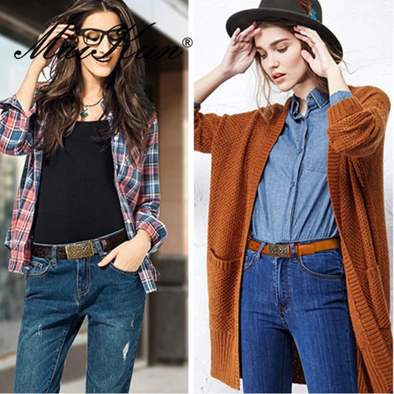New Fashion Quality Leather Belts for Woman Vintage Floral Curved Hollow Out Metal Buckle Wide Female Belts