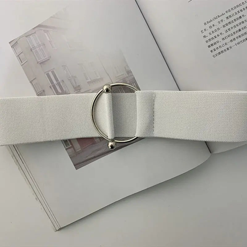 Women's Waistband Tight Belt Dress Fashion Elasticity Wide Belt Luxury 5cm Shirt Girdle