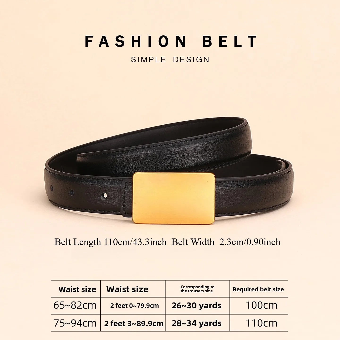 Women's Leather Belt Luxury Brand Waist Chain for Jeans and Dress Retro Pyramid Buckle Double Sided Belts