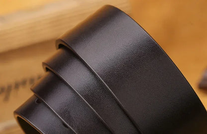 2025 Belt for Men Leather Original Genuine Belt Fashion Alloy Pin Buckle Adult Designer Luxury Brand Jeans Business Waist Straps