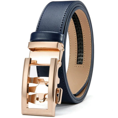 Mens Belt Automatic Metal Alloy Buckle Mens Belt Genuine Leather Luxury Belt for Men Belt Strap Male High Quality Designers