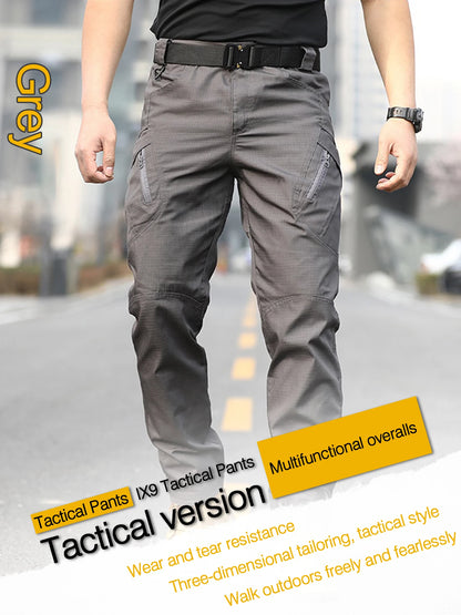 New Nen's Tactical Pants , Multi-pocket Design, Scratch-resistant, Breathable and Comfortable, Outdoor Commuting Lightweight