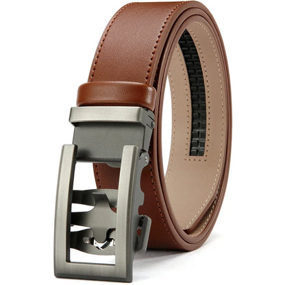 Mens Belt Automatic Metal Alloy Buckle Mens Belt Genuine Leather Luxury Belt for Men Belt Strap Male High Quality Designers
