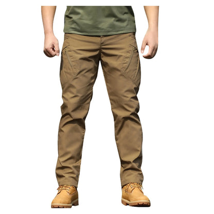 Men's Overalls Pants Pants Outdoor Elastic Loose Soft Pants Spring And Autumn Pants Men's Outdoor Sports Jogging Tactical Pants