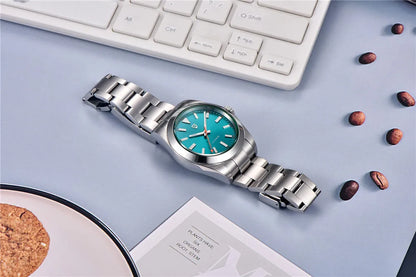 PAGANI DESIGN 2026 New Z-Blue Men's Mechanical Watches Luxury Sapphire Glass 8215 Automatic Watch For Men Stainless steel Clock