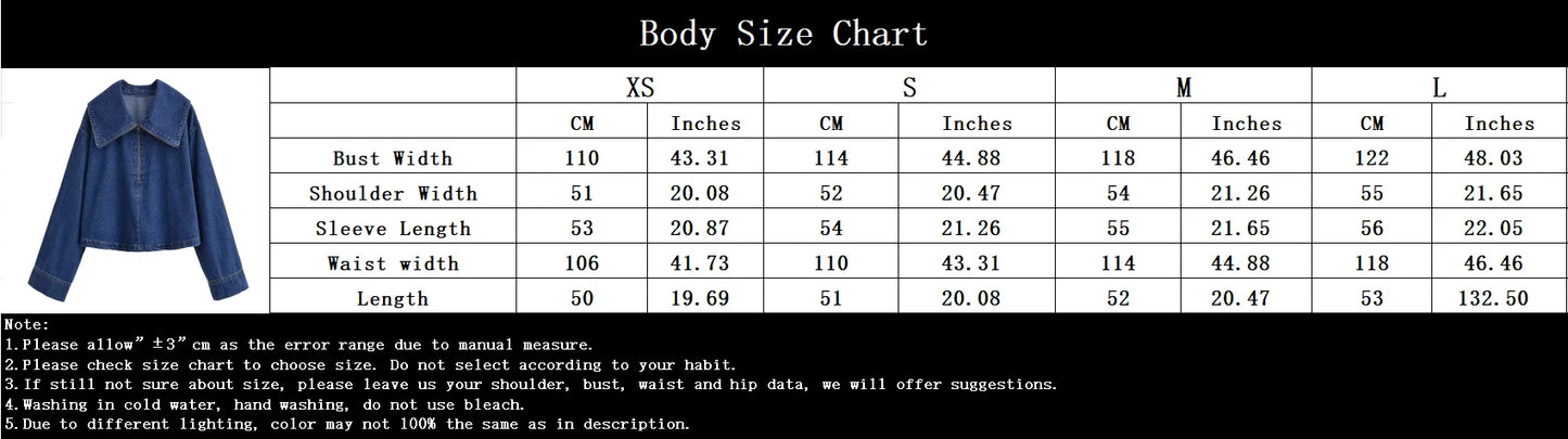 KONDALA Vintage Casual Chic Women Cowboy Suit Zipper Loose Jackets Long Pockets Pants Fashion 2025 Spring Summer Denim Suits