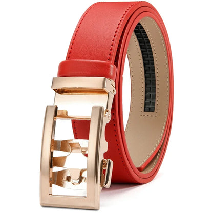 Mens Belt Automatic Metal Alloy Buckle Mens Belt Genuine Leather Luxury Belt for Men Belt Strap Male High Quality Designers