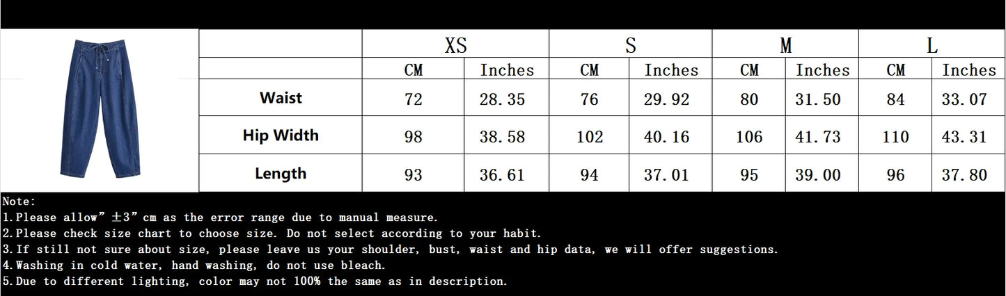 KONDALA Vintage Casual Chic Women Cowboy Suit Zipper Loose Jackets Long Pockets Pants Fashion 2025 Spring Summer Denim Suits
