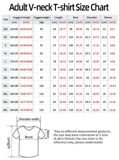 Summer Women T-shirts Number 89 Short Sleeve Trend 3D Print V-neck Sport Tees Streetwear Oversized Casual Fashion Female Top