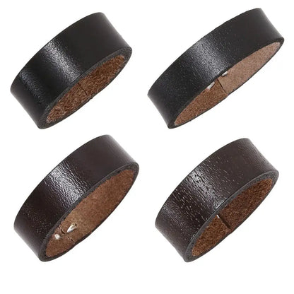 Waist Belt DIY Components Universal Waist Belt Loop Genuine Leather DIY Waist Belt Link Loop Buckle Belt Keeper Teenager
