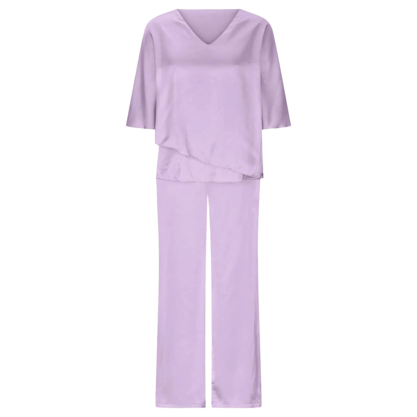 Pants Suit Two Piece Set Soild Female Outfit Summer Women'S 2 Piece Casual Outfit Elegant Ladies Fashion Pant Suit костюм