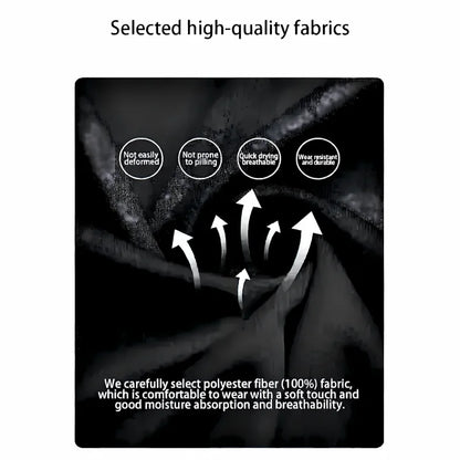 Men's fitness casual sports T-shirt, gym running sports elastic short-sleeved Polo shirt, lapel top, men's tight T-shirt