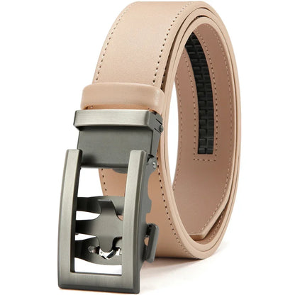 Mens Belt Automatic Metal Alloy Buckle Mens Belt Genuine Leather Luxury Belt for Men Belt Strap Male High Quality Designers