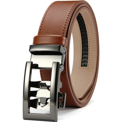 Mens Belt Automatic Metal Alloy Buckle Mens Belt Genuine Leather Luxury Belt for Men Belt Strap Male High Quality Designers