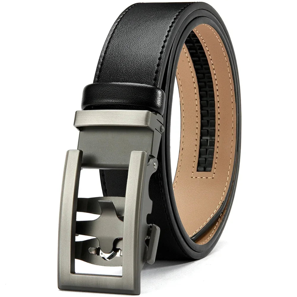 Mens Belt Automatic Metal Alloy Buckle Mens Belt Genuine Leather Luxury Belt for Men Belt Strap Male High Quality Designers
