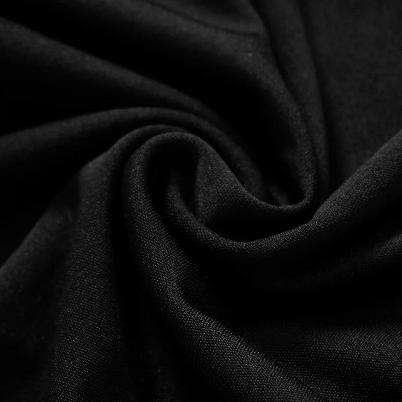 Cryptographic Fashion One Shoulder Split Maxi Dress for Women Elegant Club Outfits for Women Long Sleeve Vestido Dresses Gown