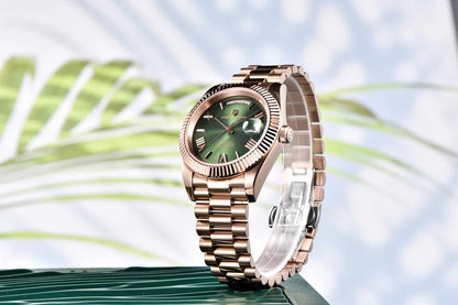 2025 New PAGANI DESIGN DD36 Man Watch Rose Gold Luxury Men Mechanical Watches Sapphire Mirror Automatic Watch For Men Waterproof