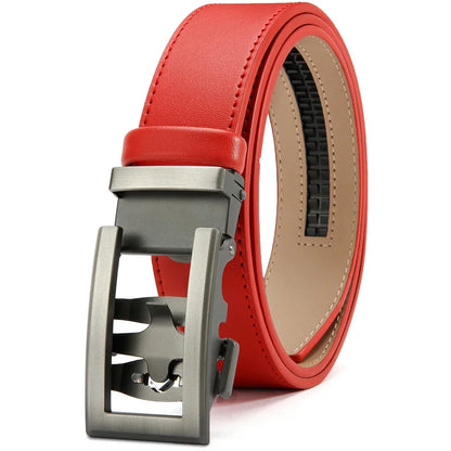 Mens Belt Automatic Metal Alloy Buckle Mens Belt Genuine Leather Luxury Belt for Men Belt Strap Male High Quality Designers