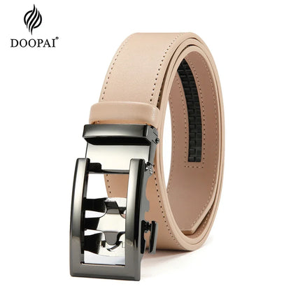 Mens Belt Automatic Metal Alloy Buckle Mens Belt Genuine Leather Luxury Belt for Men Belt Strap Male High Quality Designers