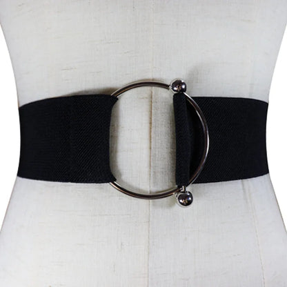 Women's Waistband Tight Belt Dress Fashion Elasticity Wide Belt Luxury 5cm Shirt Girdle