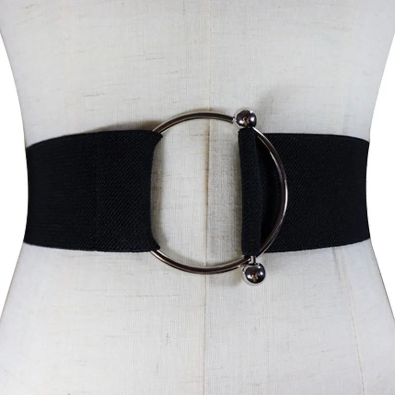 Women's Waistband Tight Belt Dress Fashion Elasticity Wide Belt Luxury 5cm Shirt Girdle