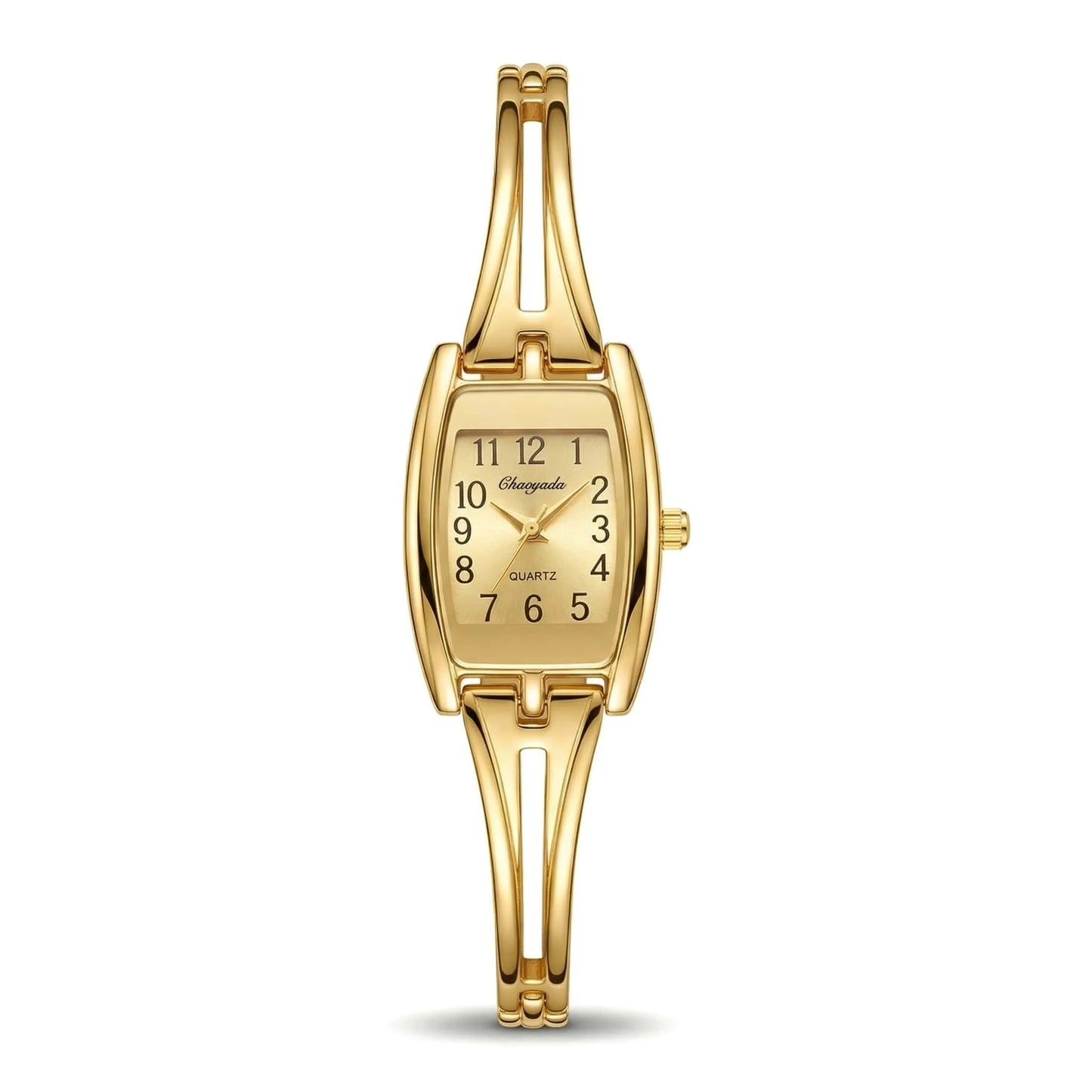 Luxury Women's Watches Fashion Rectangle Alloy Watch Strap Bracelet Quartz Watch Vintage Exquisite Ladies Clock Gift Reloj Mujer