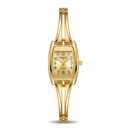 Luxury Women's Watches Fashion Rectangle Alloy Watch Strap Bracelet Quartz Watch Vintage Exquisite Ladies Clock Gift Reloj Mujer