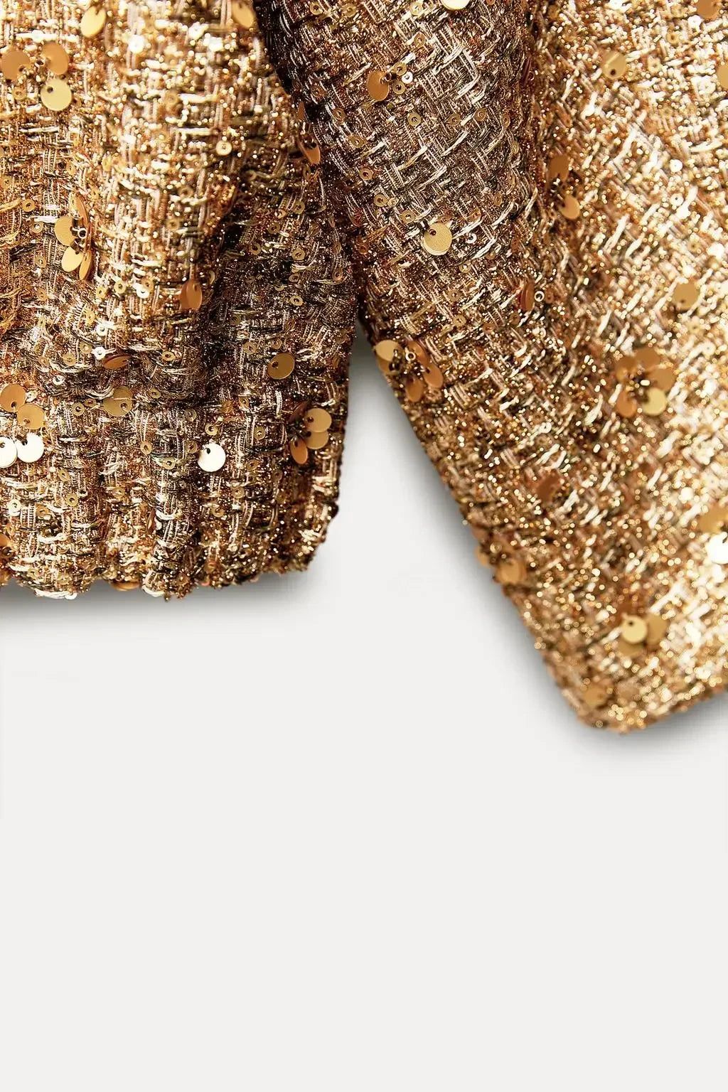 Suninheart Winter Women's Sequins Bomber Jacket Paillette Shiny Gold Jacket Coat Glitter Outerwear Lady New in Coats & Jackets