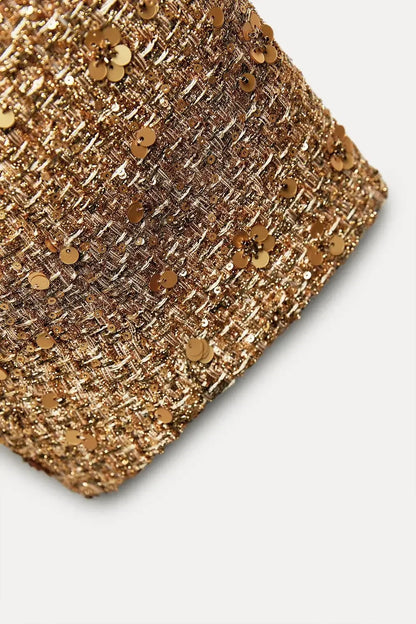 Suninheart Winter Women's Sequins Bomber Jacket Paillette Shiny Gold Jacket Coat Glitter Outerwear Lady New in Coats & Jackets