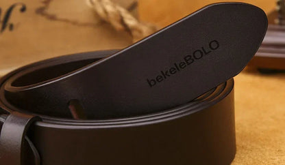 2025 Belt for Men Leather Original Genuine Belt Fashion Alloy Pin Buckle Adult Designer Luxury Brand Jeans Business Waist Straps