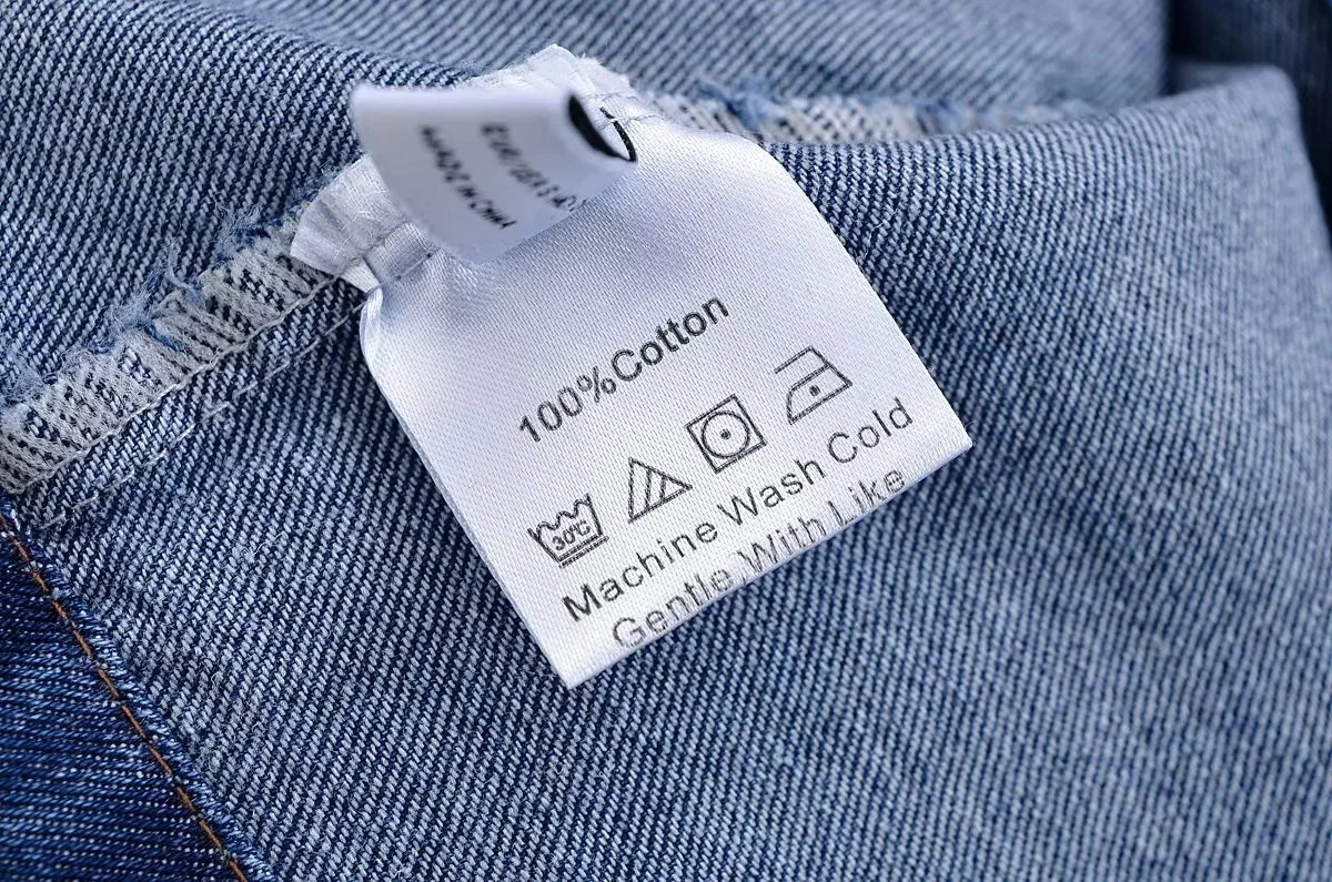 KONDALA Vintage Casual Chic Women Cowboy Suit Zipper Loose Jackets Long Pockets Pants Fashion 2025 Spring Summer Denim Suits