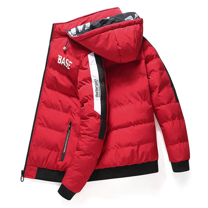 Men Autumn Outwear New Winter Brand New Casual Warm Men Thick Waterproof Jacket Parkas Coat Windproof Hat Parkas Jacket Parkas